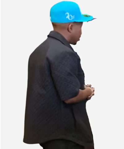Chris Redd Resurrected Rides Black Jacket back