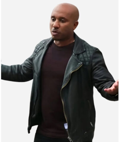 Chris Redd Resurrected Rides Leather Jacket front