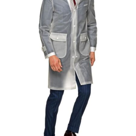 Christian Bale American Psycho Raincoat Costume Coat For Sale