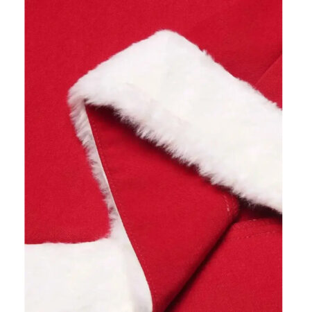 Christmas Double Breasted Coat front2