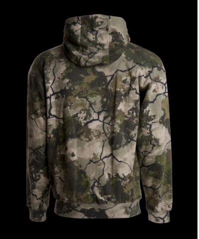 Classic Camo Full Zip Hoodie back
