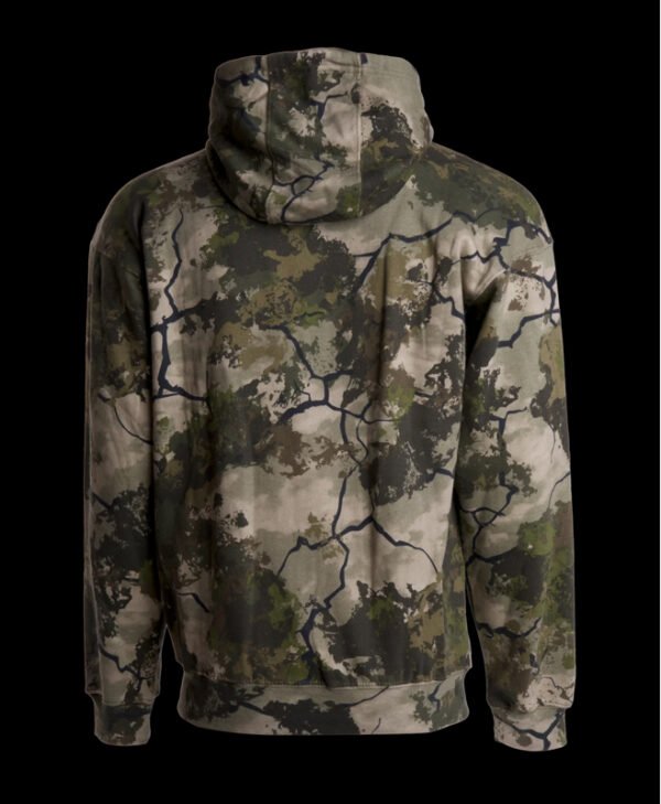 Classic Camo Full Zip Hoodie back