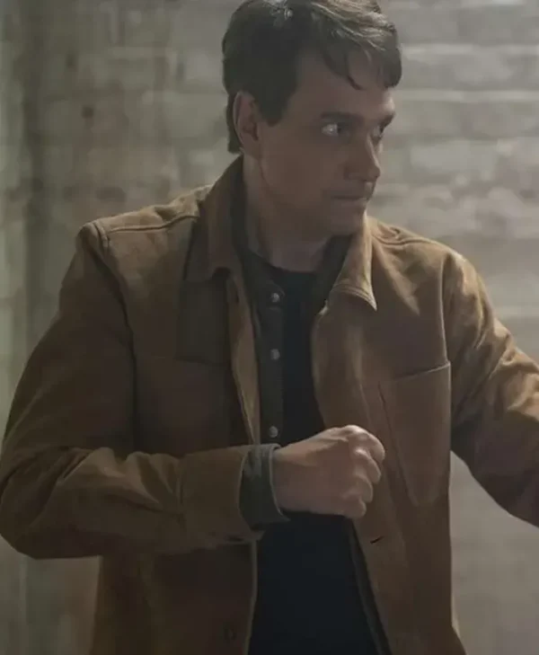 Cobra Kai Daniel LaRusso Brown Suede Jacket
