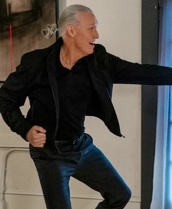 Cobra Kai S05 Terry Silver Black Jacket