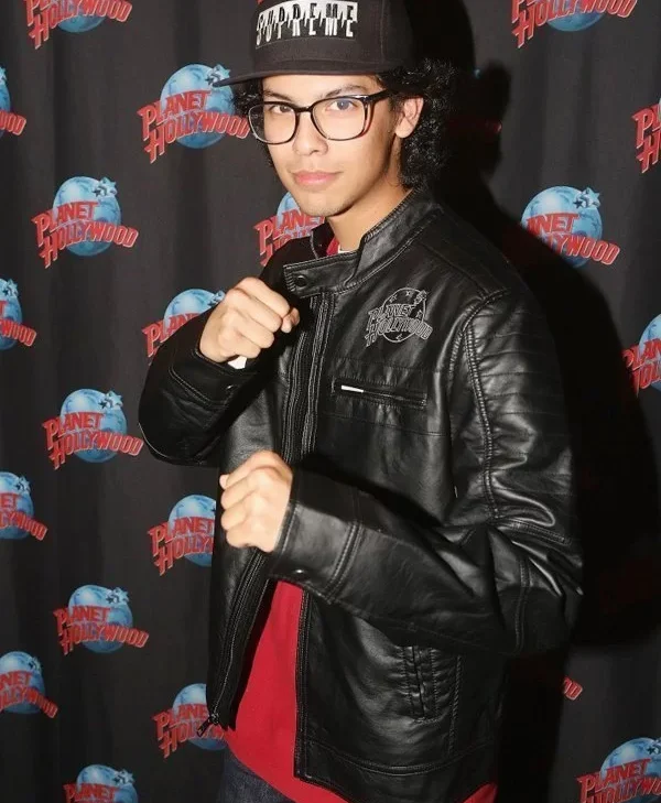 Cobra Kai Xolo Mariduena Planet Hollywood Leather Jacket