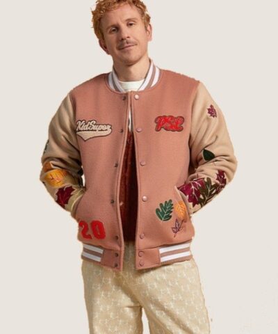 Colm Dillane Starbucks And KidSuper Team PSL Varsity Jacket