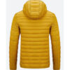 Craig T. Nelson Green and Gold Puffer Jacket back