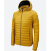 Craig T. Nelson Green and Gold Puffer Jacket front1