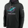Crucial Catch Miami Dolphins Hoodie Front
