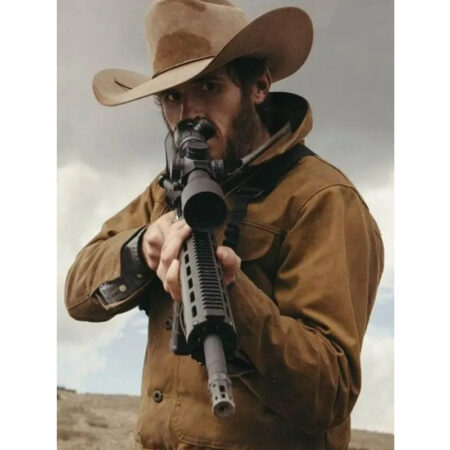 Dave Annable Yellowstone Brown Jacket front