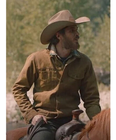 Dave Annable Yellowstone Brown Jacket front1