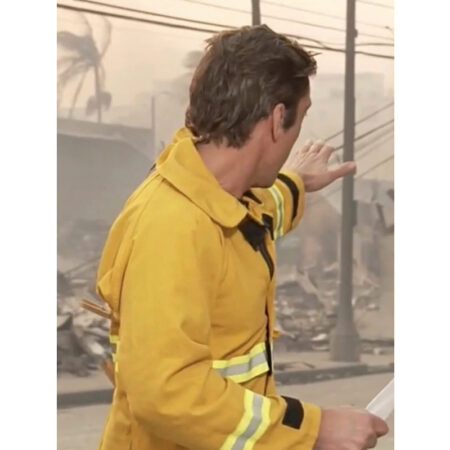David Muir Clothespin Fire Jacket side