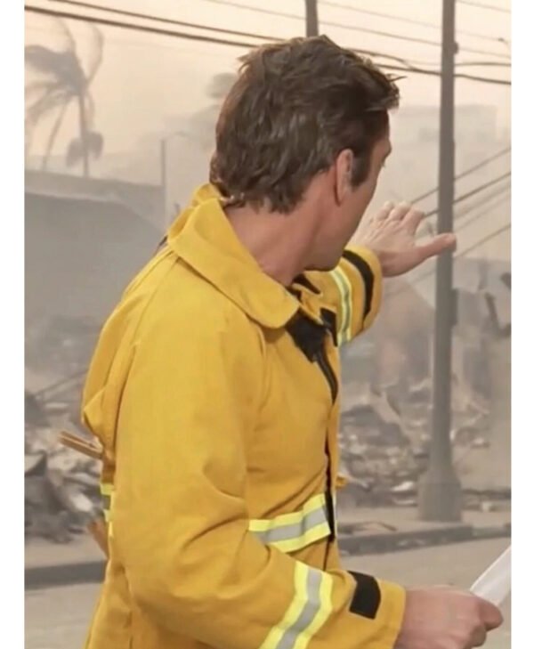 David Muir Clothespin Fire Jacket side