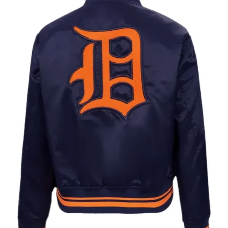 Detroit Tigers Retro Logo Jacket Back