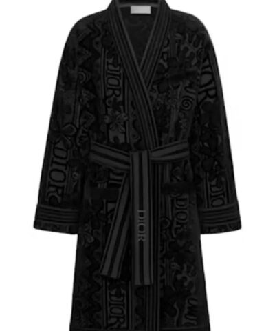 Dior Black Bathrobe Front