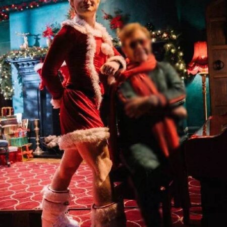 Ed Sheeran Merry Christmas Santa Claus Costume