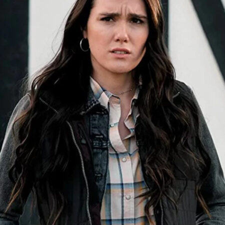 Eden Brolin Yellowstone Puffer Vest front1