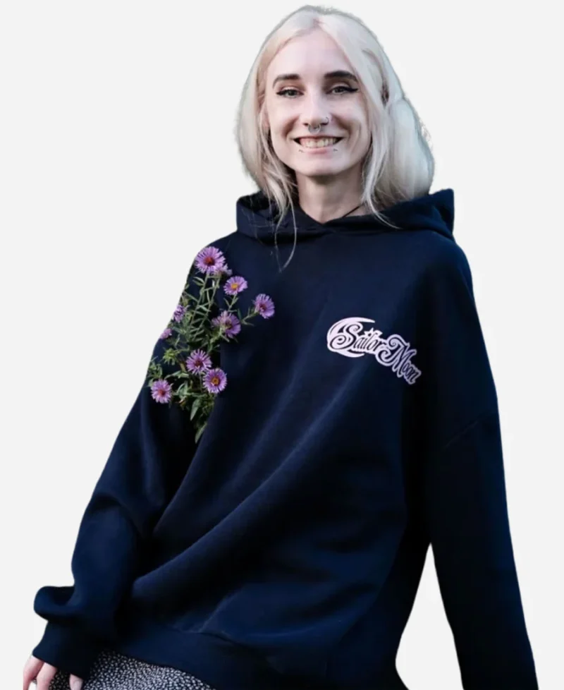 Eternal Sailor Moon Black Pullover Hoodie