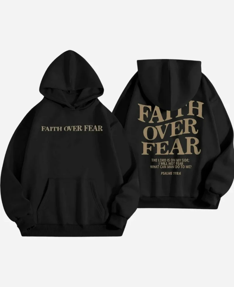 Faith Over Fear Pullover Hoodie