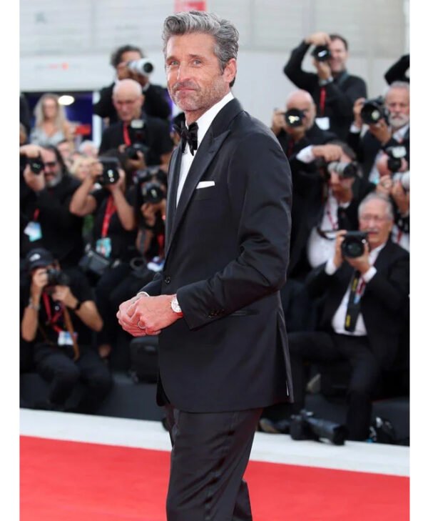 Ferrari Movie Event Patrick Dempsey Black Suit side