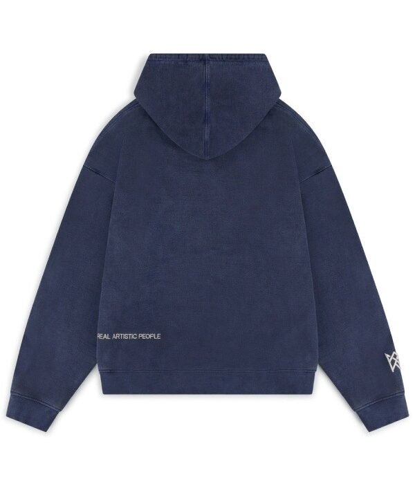 For the Culture Crystal Hoodie Navy Blue