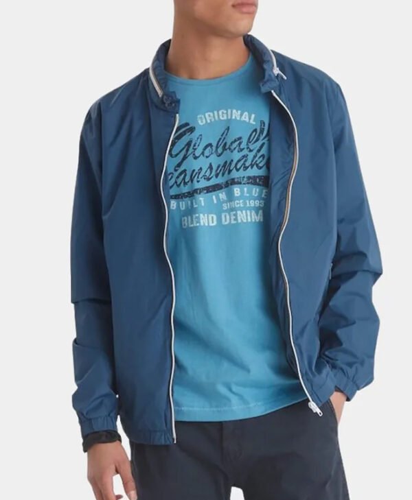 Ford v Ferrari Blue Shelby American Jacket front