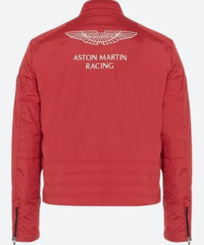 GB Hacket Astin Martin F1 Racing Jacket Back Image
