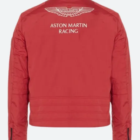 GB Hacket Astin Martin F1 Racing Jacket Back Image