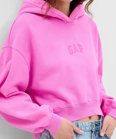 Gap Pink Pullover Hoodie