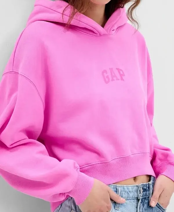 Gap Pink Pullover Hoodie