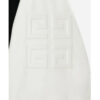 Givenchy Cropped Varsity Black Jacket sleeves