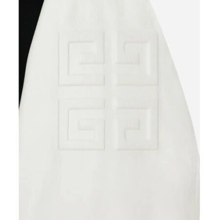 Givenchy Cropped Varsity Black Jacket sleeves