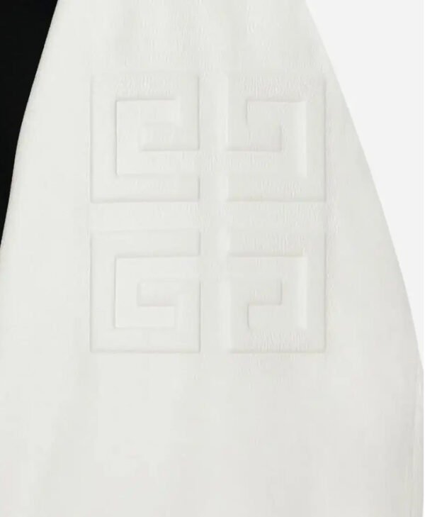 Givenchy Cropped Varsity Black Jacket sleeves