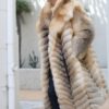 Golden Island Nutria Fox Fur Coat side1