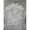 Grey Sp5der Hoodie print