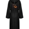 Halloween Black Bathrobe back