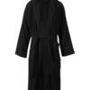 Halloween Black Bathrobe front