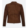 Hayley Atwell Mission Impossible Suede Leather Jacket back