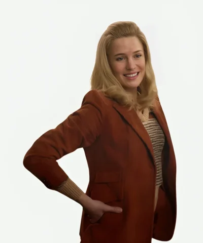 Here 2024 Margaret young Brown Blazer