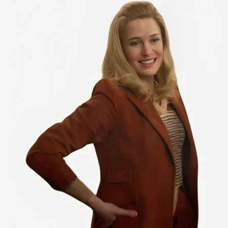 Here 2024 Margaret young Brown Blazer