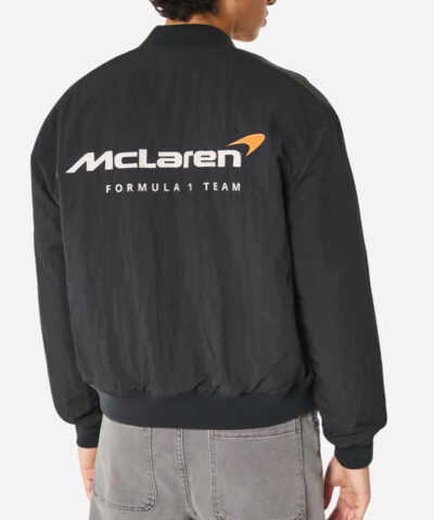 Hollister Mclaren Black Jacket back