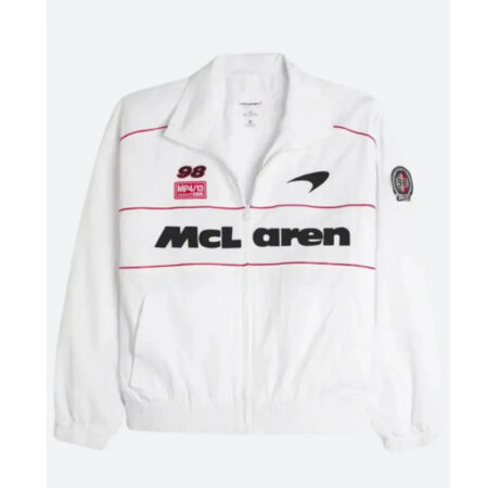 Hollister Mclaren White Jacket front