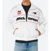 Hollister Mclaren White Jacket front1