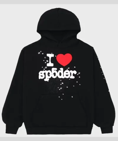 I Love Mariah Sp5der Hoodie Black
