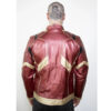 Iron Man Inspired Leather Jacket back