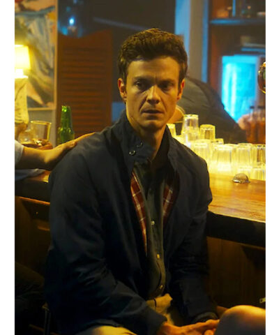 Jack Quaid Novocaine Black Jacket front