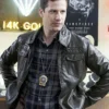 Jake Peralta Black Leather Jacket