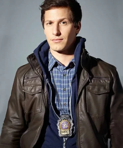 Jake Peralta Brooklyn Nine Nine Leather Jacket