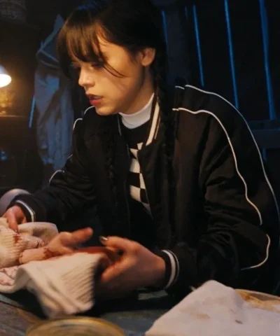 Jenna Ortega Bomber Jacket