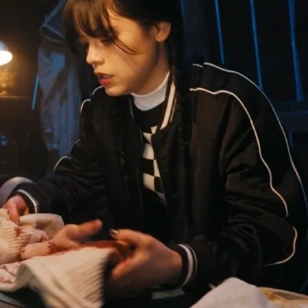 Jenna Ortega Bomber Jacket